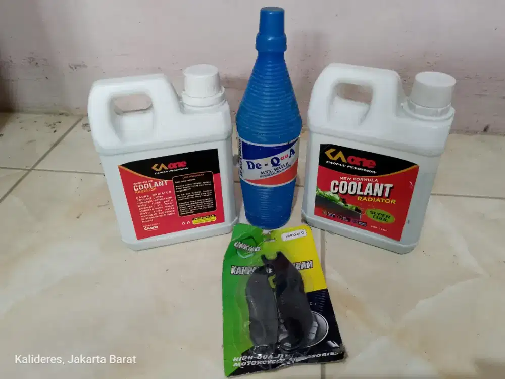 Coolant, Aer Aki dan Kanvas Rem