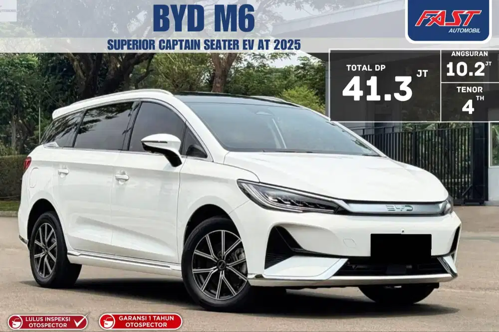 LOW KM.77 PERAK BYD M6 M 6 SUPERIOR CAPTAIN SEATER EV AT 2025 ELECTRIC