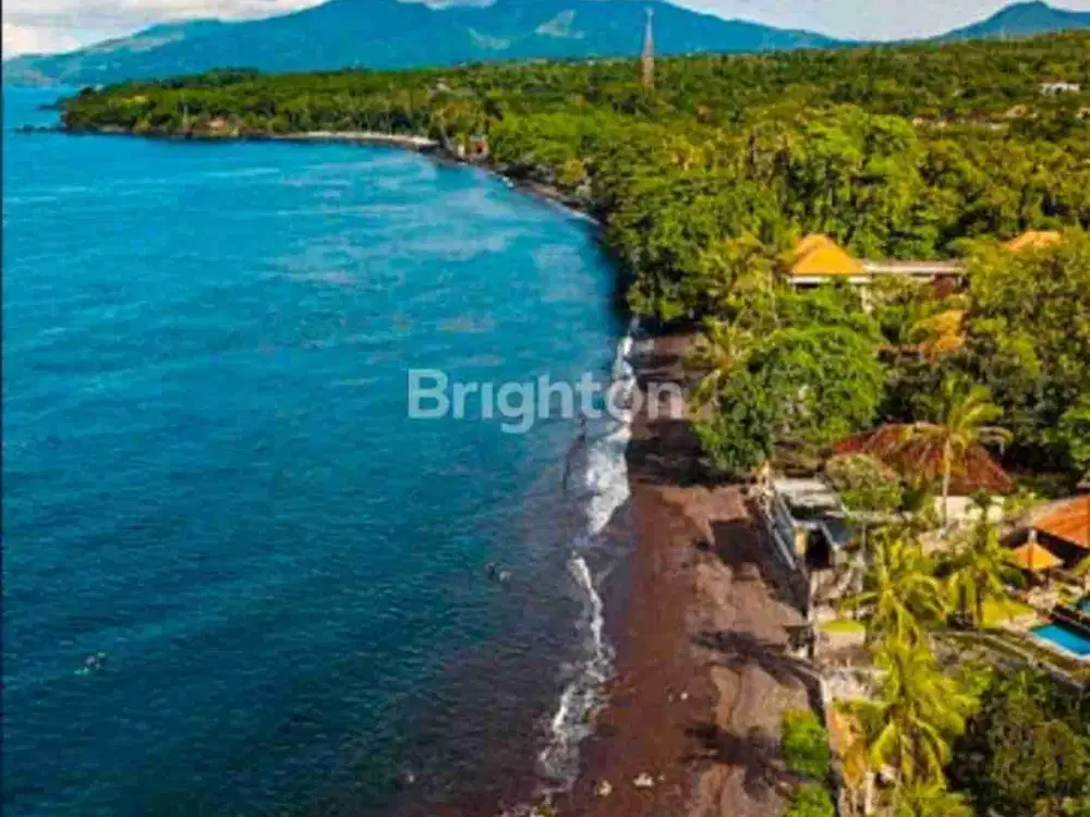 DIJUAL TANAH BEACHFRONT 6.260 M² SHM DI TULAMBEN KARANGASEM