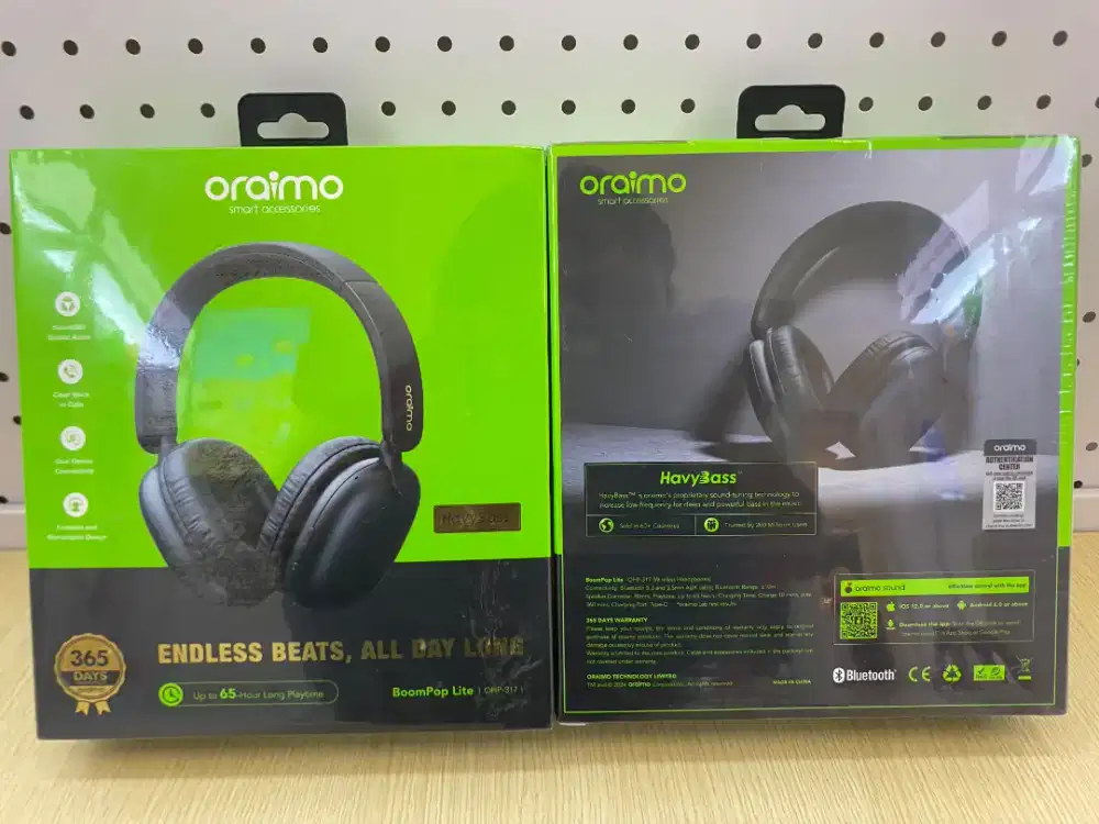 HF Headphone Oraimo OHP 317 Black