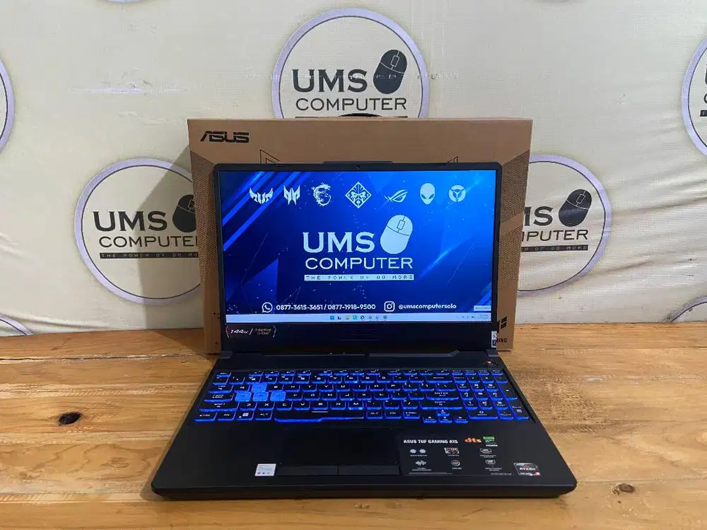 ASUS TUF FA506NF AMD RYZEN 5-7535HS RAM 8GB SSD 512GB RTX 2050 4GB