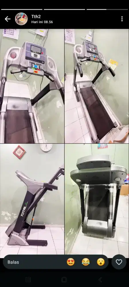 Treadmill merk total fitness