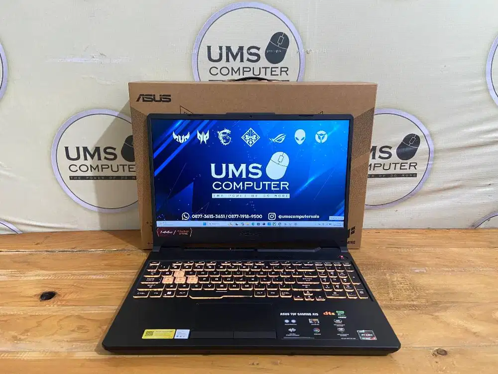 ASUS TUF FA506NCG AMD RYZEN 7-7445HS RAM 16GB SSD 512GB RTX 3050 4GB