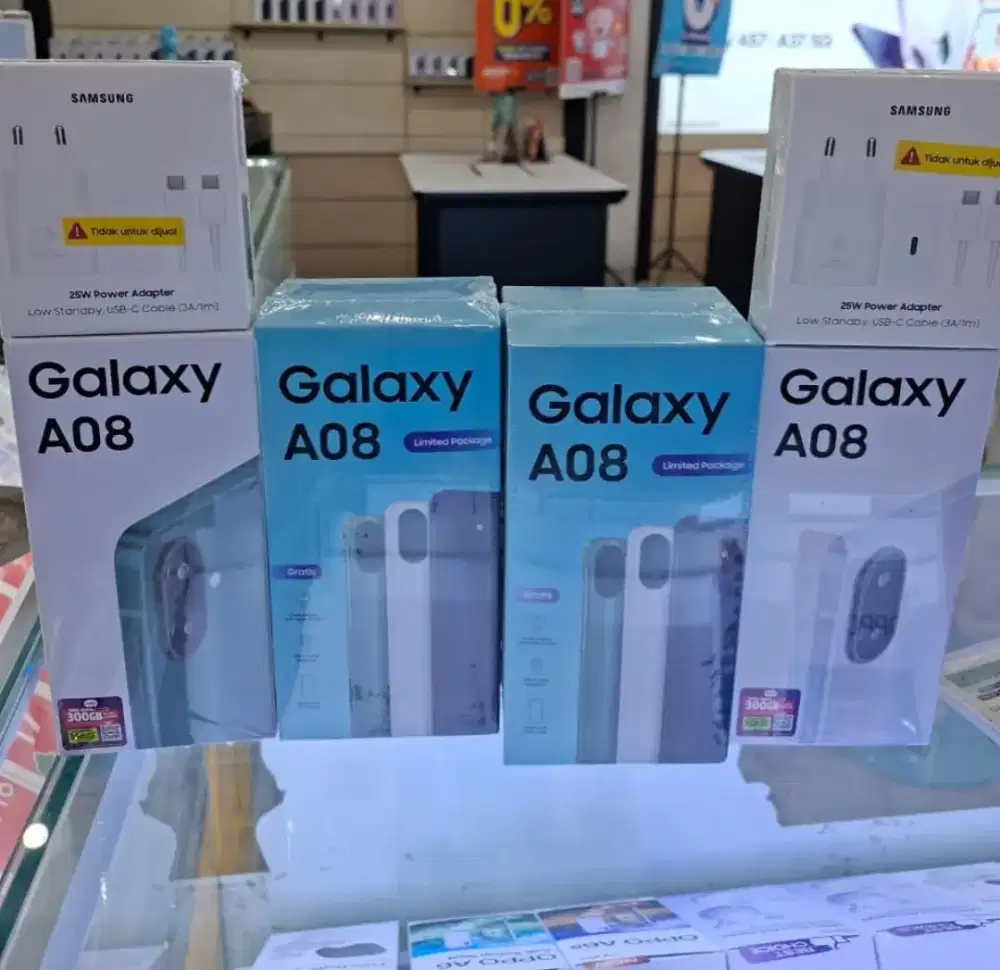 SAMSUNG GALAXY A08 FREE 2X CICILAN 0%