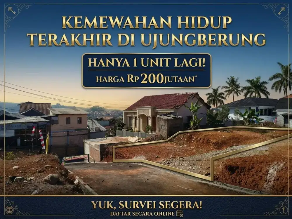Tanah Kavling Ujungberung hanya 200jutaan