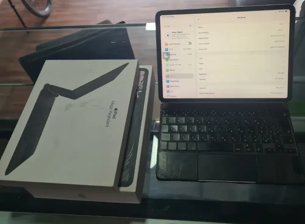 iPad Pro 256GB + Keyboard Original iBox Resmi