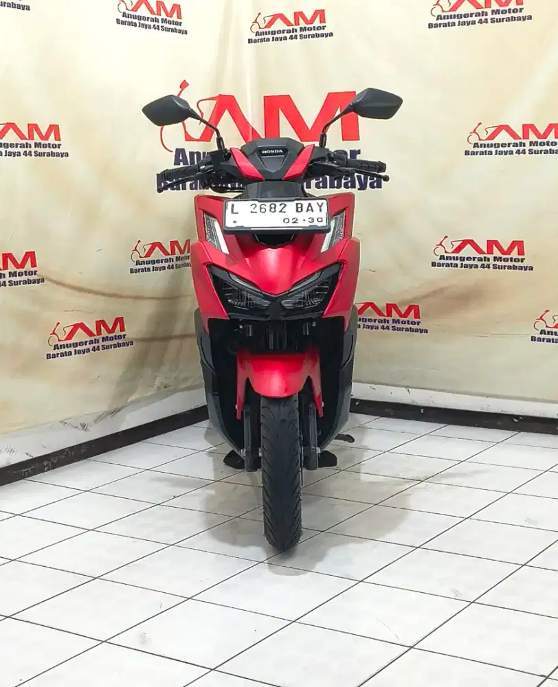 Km rendah Honda vario 160 Cbs tahun 2024 Merah doff