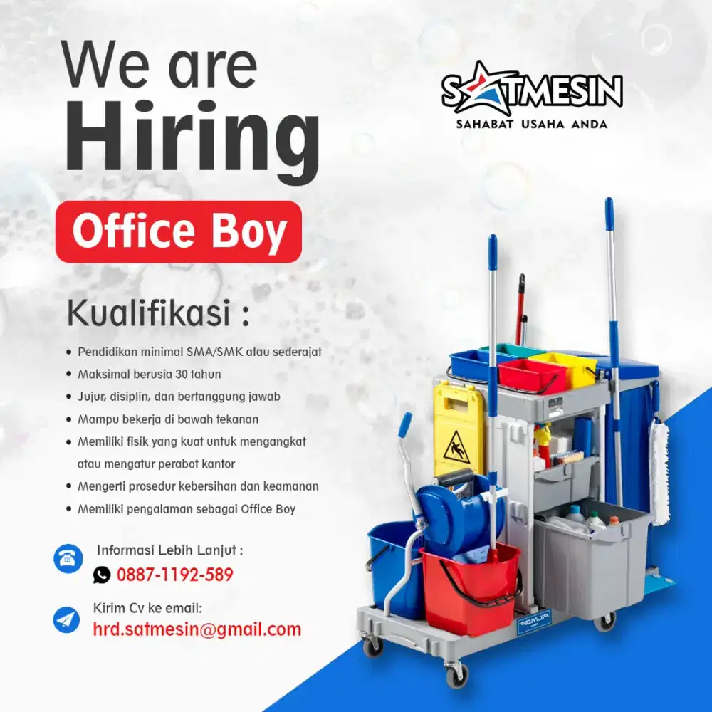 OFFICE BOY (SATMESIN)