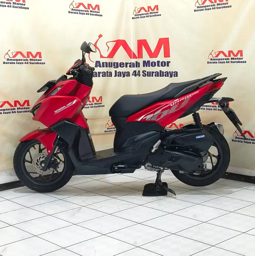 Am Barata Km rendah Honda vario 160 Cbs tahun 2024 Merah doff