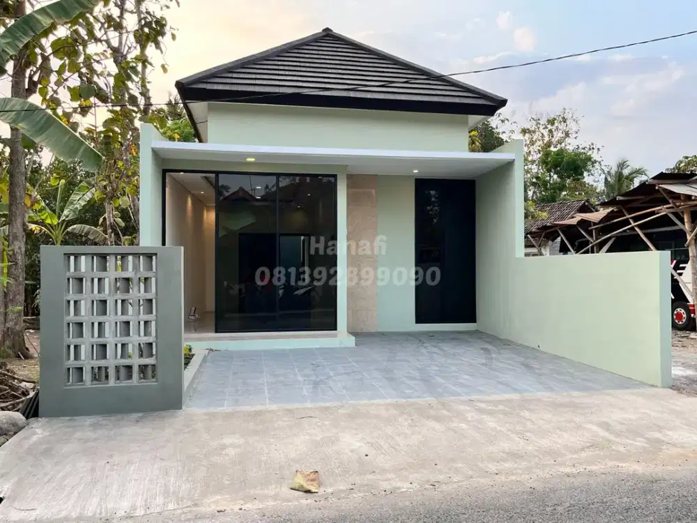 Rumah Minimalis Jogja Belakang RS Mitra Sehat Mobil Papasan