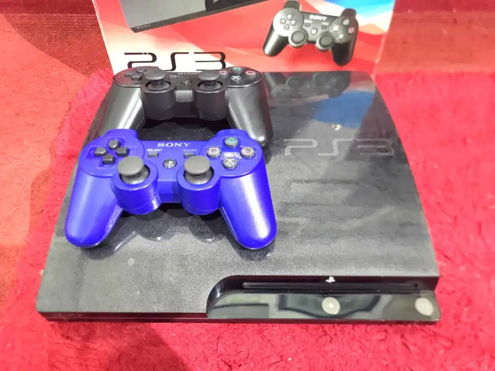 PS 3 Second Slim Seri CECH-2000A HDD 500GB FULLSET MALANG