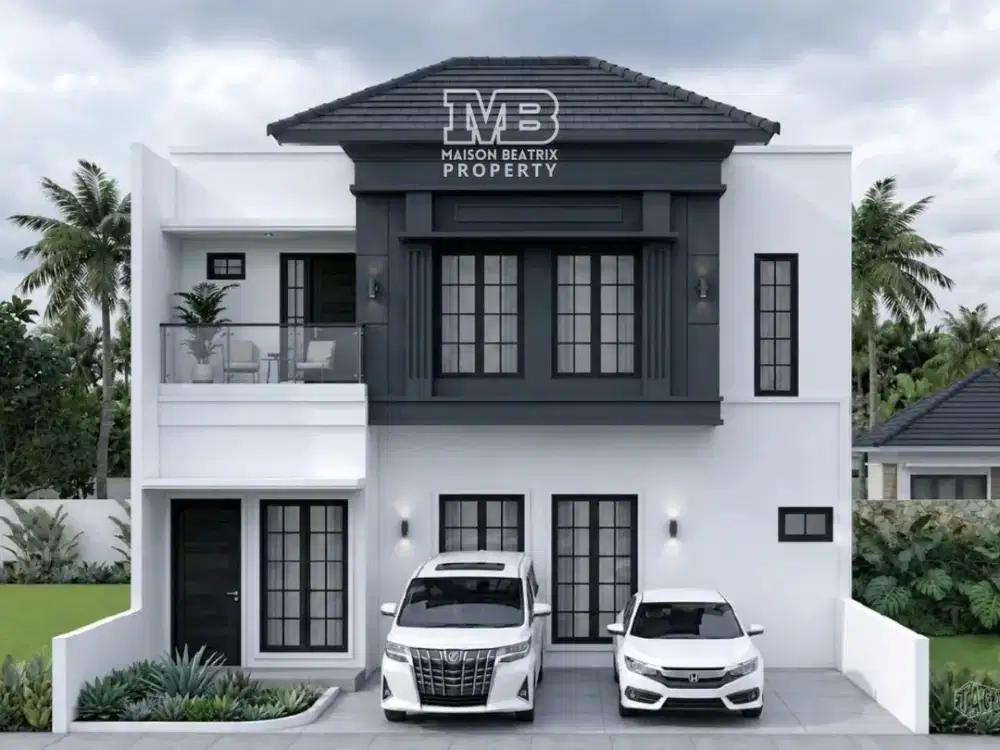DIJUAL! RUMAH 2 LANTAI DENGAN 4+1 KAMAR TIDUR DI ANGGREK LOKA, BSD CITY