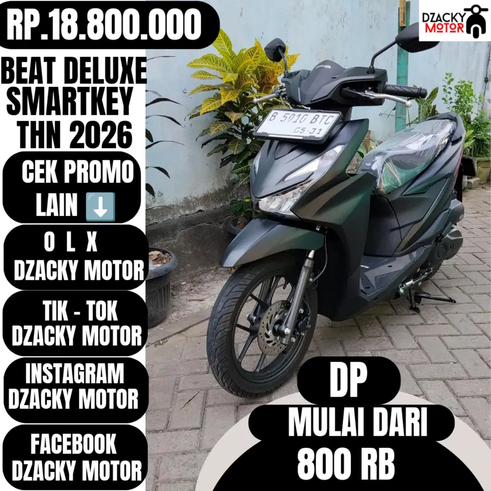 BEAT DELUXE SMARTKEY 2026 SECOND LIKE NEW