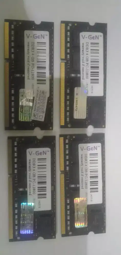 Ram laptop 4GB V-Gen ddr3