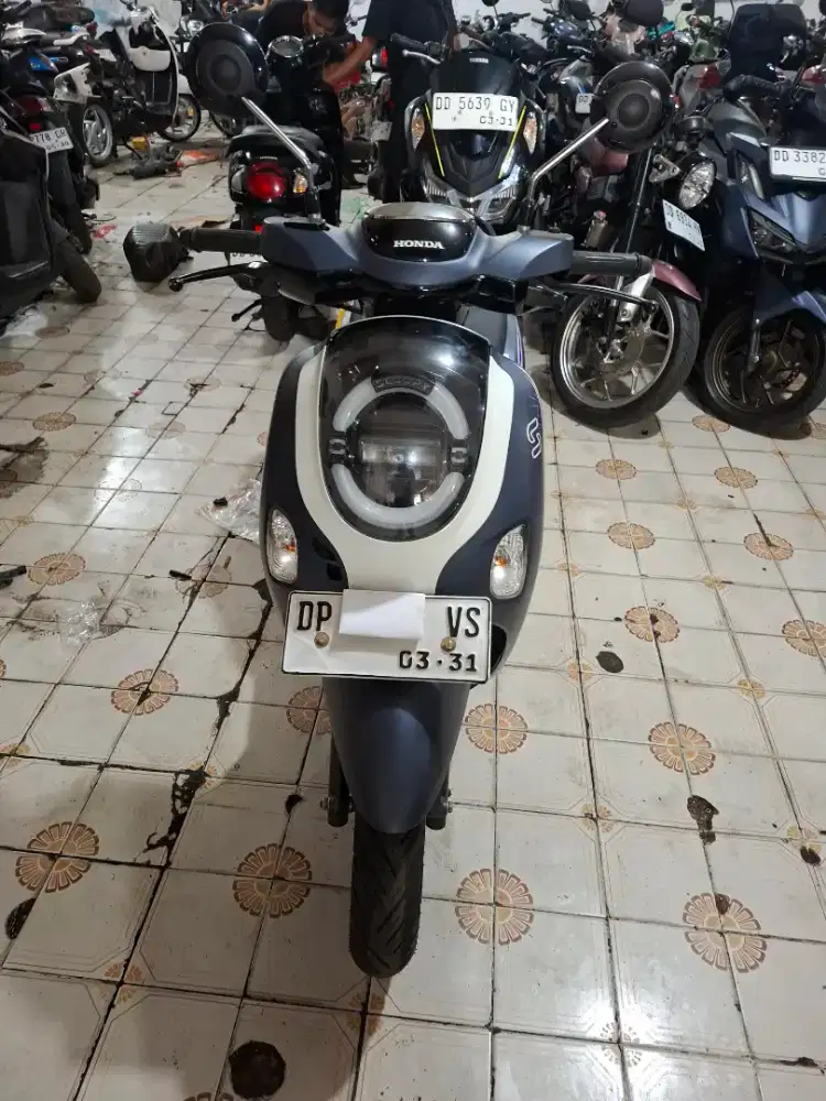 Honda Scoopy 110cc 2026 Biru