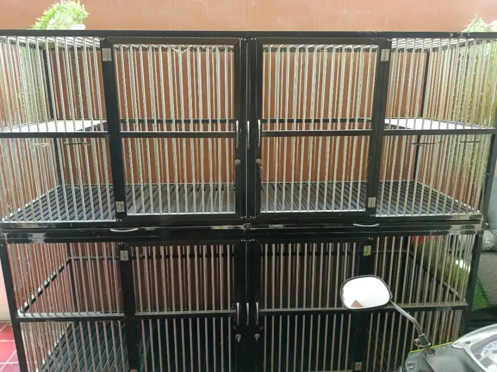 Kandang full aluminium