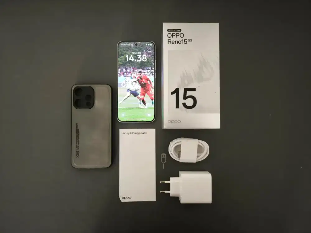 Oppo Reno 15 5G 12/256 - Fullset Istimewa, Garansi Resmi
