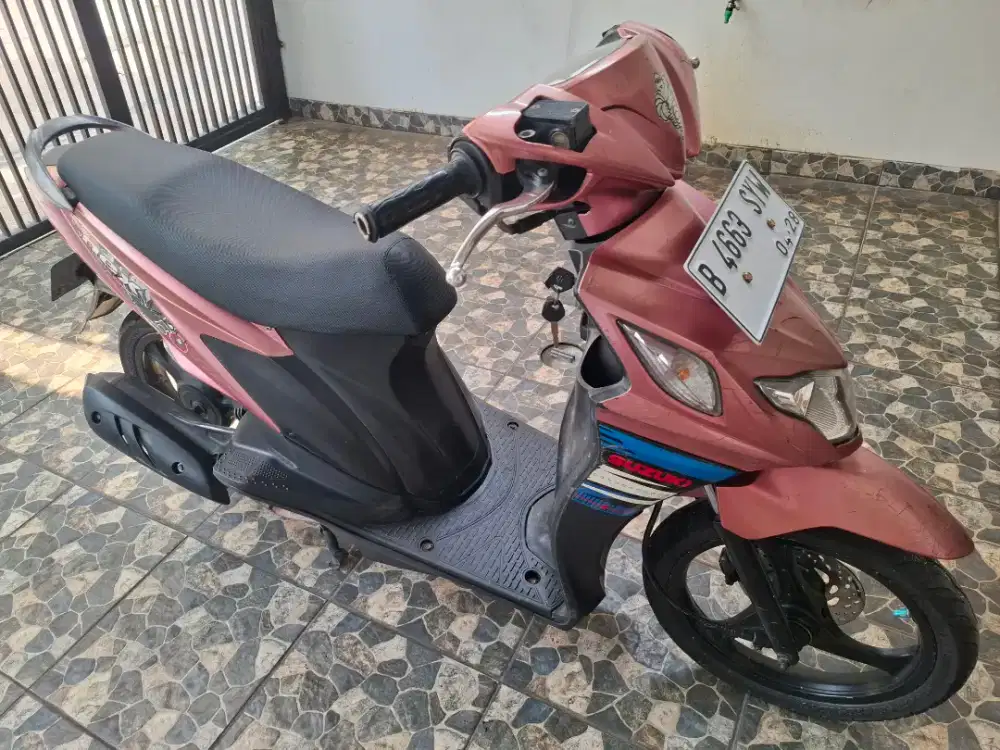 Pajak Off 4/2025 DKI km31rb, suzuki nex 110 karbu CW 2012 STNK hilang.
