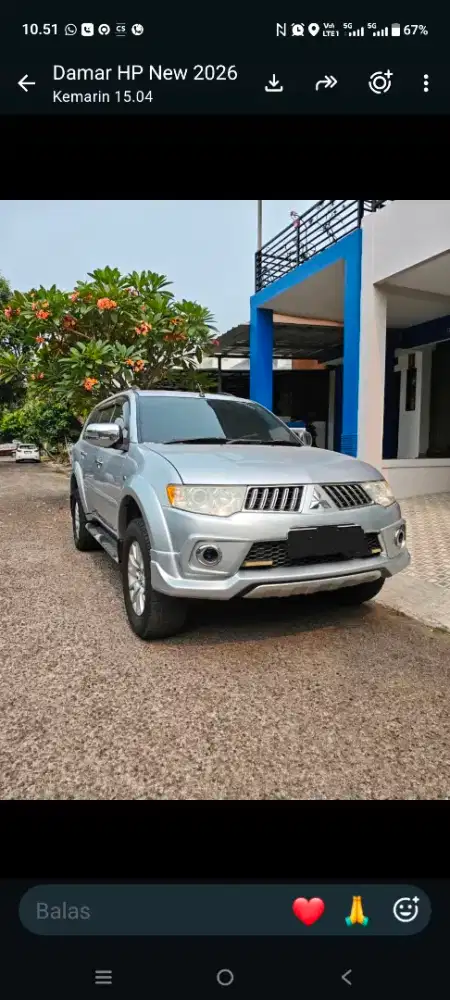 Mitsubishi Pajero Exceed 2013 Matic Diesel