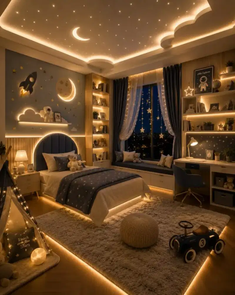 Interior Kamar Set Anak Custom