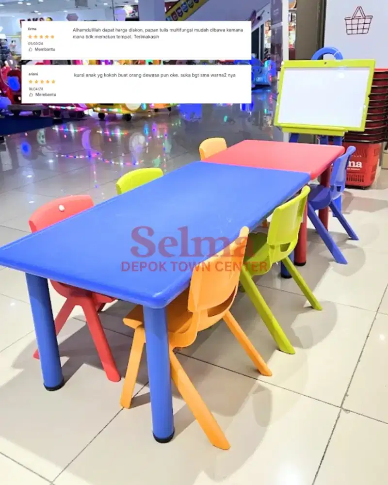 Kursi meja tk paud kuat kokoh termurah