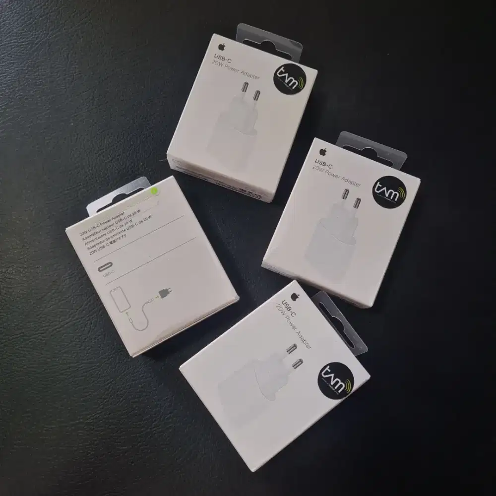 Adaptor Charger iPhone 20W USB-C Baru