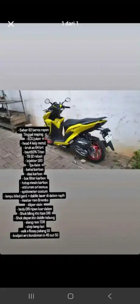 Dijual vario modif kece