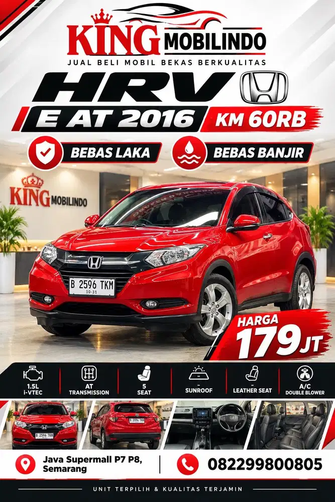 (King Mobilindo) HRV E AT 2016 Kondisi TOP
