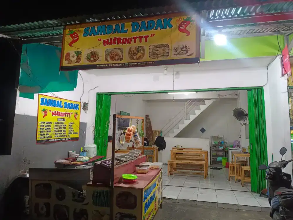 Dibutuhkan wanita utk menginap krj diwarung makan single usia 20-40th