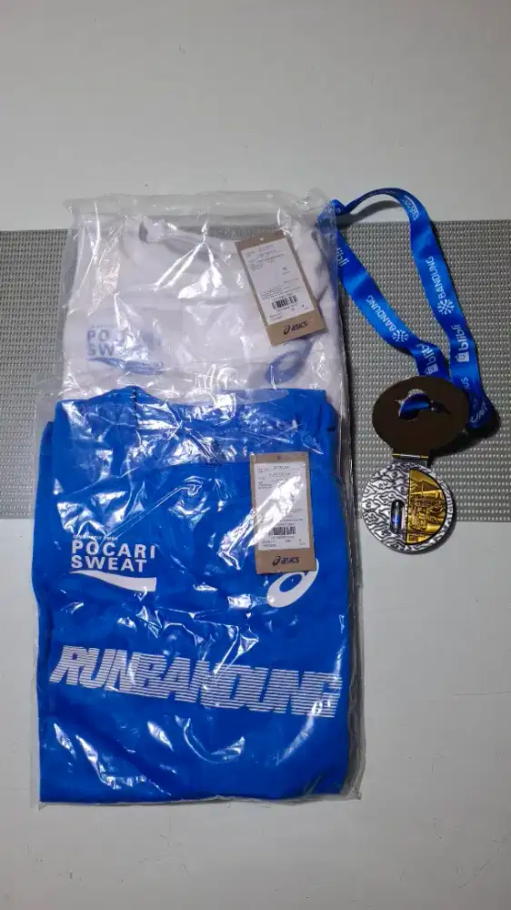 Pocari run half marathon 2026 jersey & medali