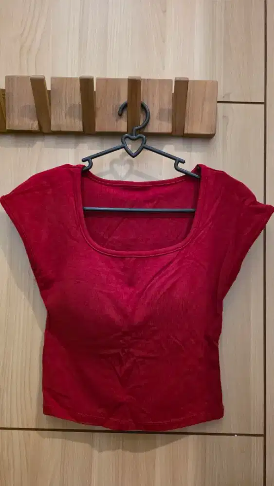 Merah bkk ada cup bra