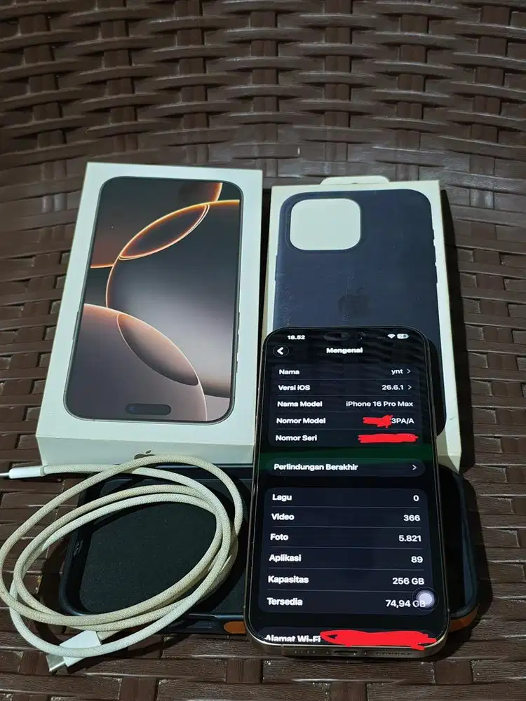 IPHONE 16 PRO MAX 256
