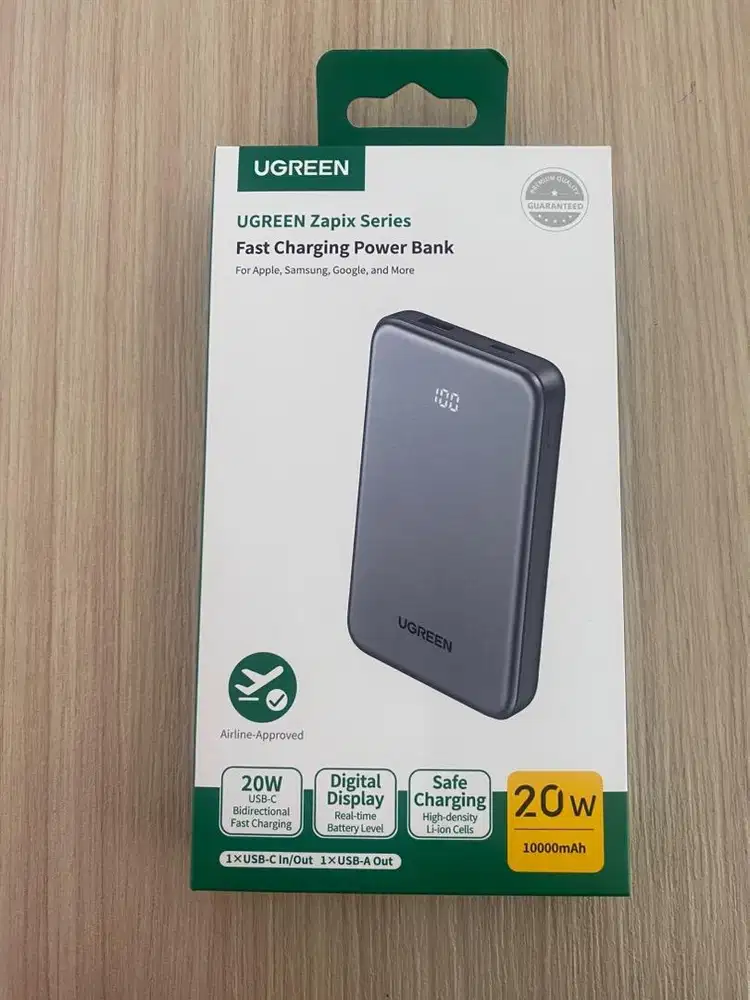 powerbank ugreen zapic series 10.000mah