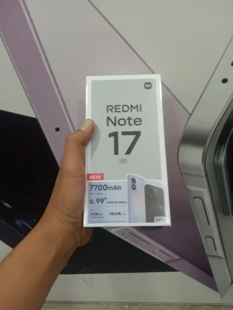 Berminat silahkan WA Xiaomi Redmi Note 17 5G 8+8/256 Garamsi 15bln