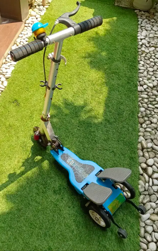 Scooter otoped dual pedal