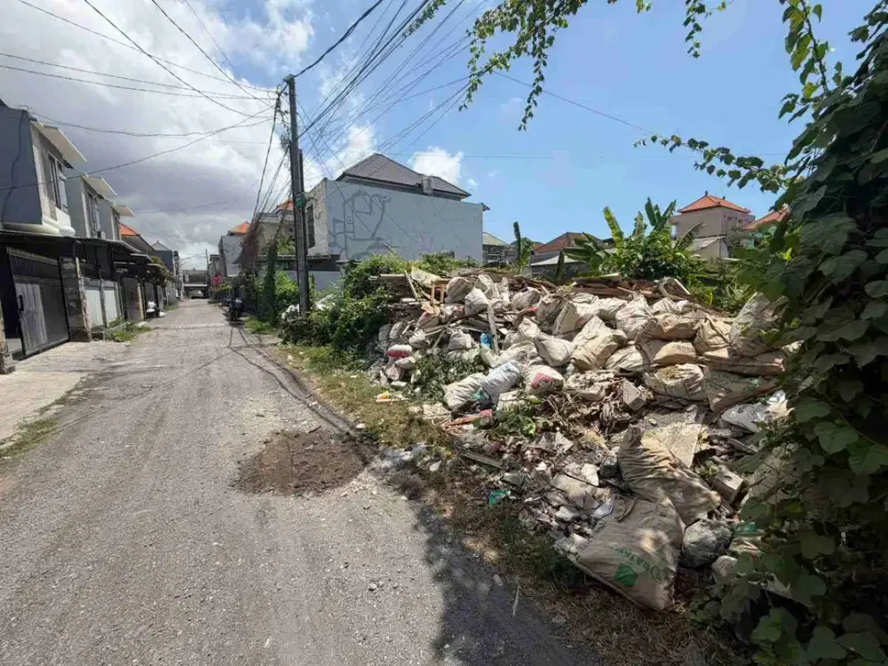 Jual Tanah Harga Global Luas 1.6Are/160m² Lokasi Jl Tukad Badung, Zona Kuning Hadap Barat