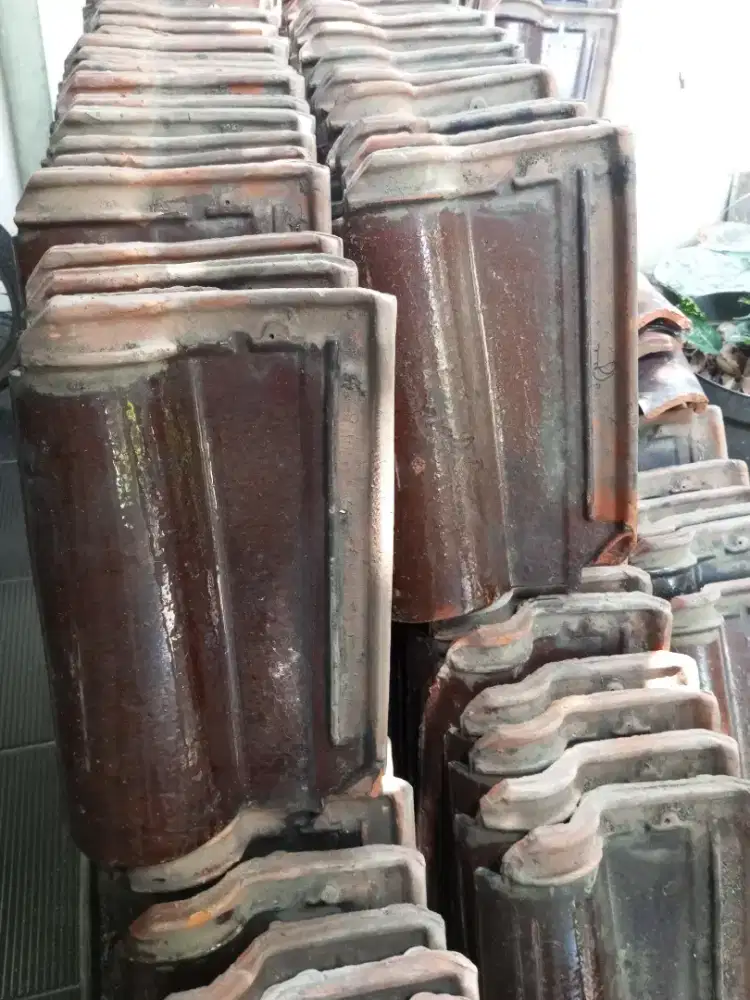 Genteng keramik merk abadi kuat Dan tahan injak