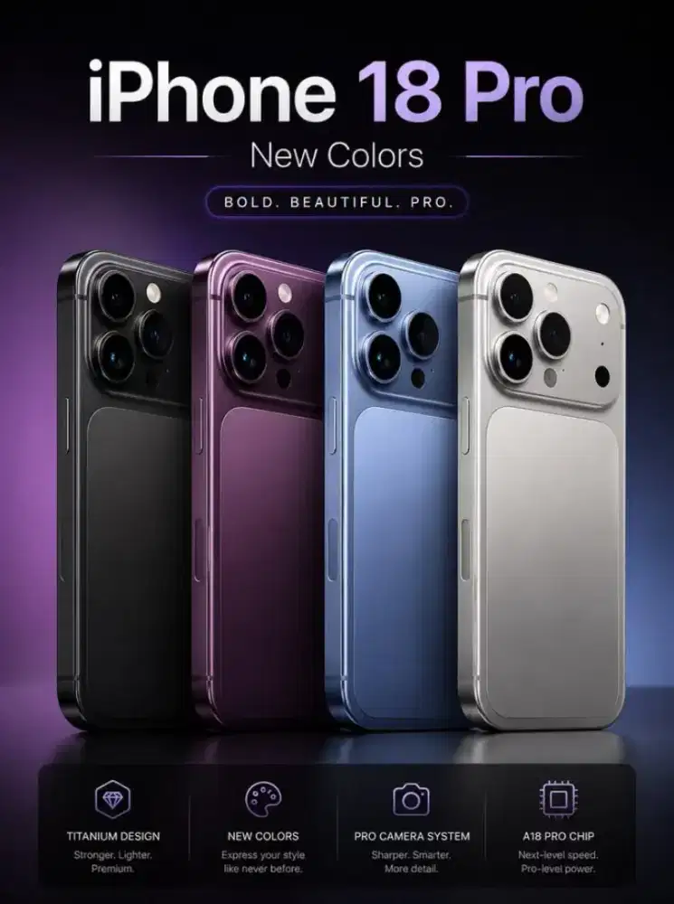 Pre-order iPhone 18 dengan Home Credit