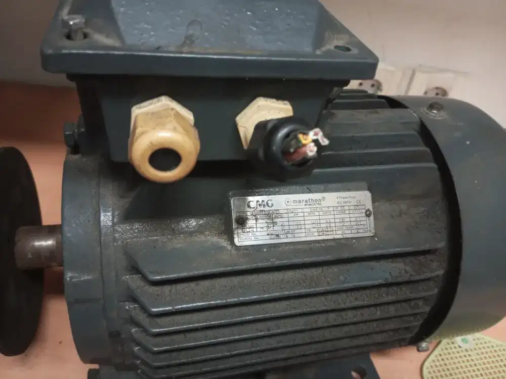 Dinamo 5 hp untuk exaus hood atau air fresh dpt 2 unit