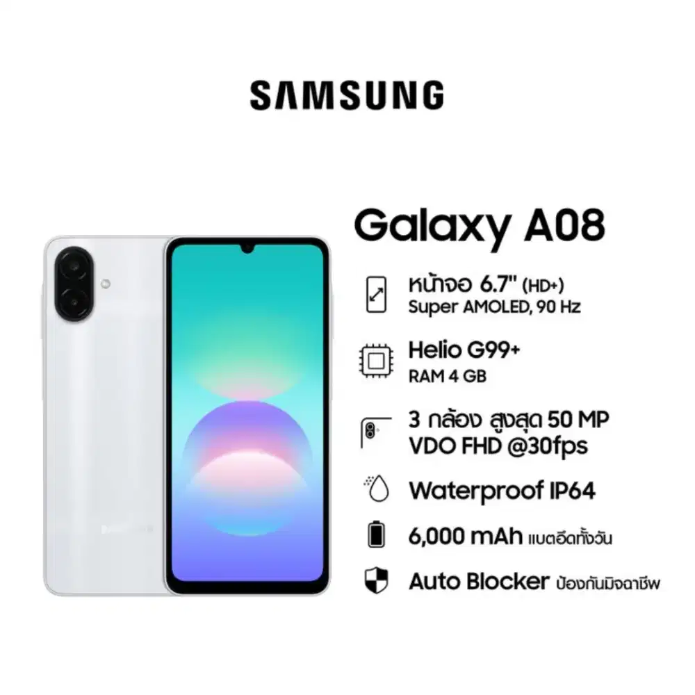 NEW SAMSUNG A08