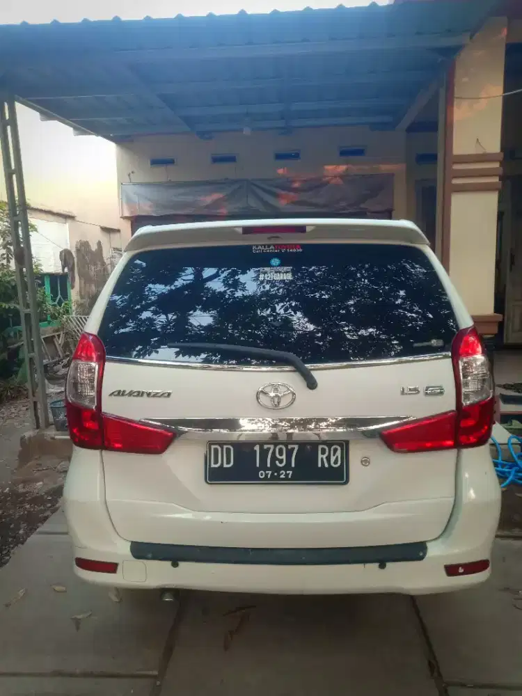 Avanza G 1.5 manual thn 2017