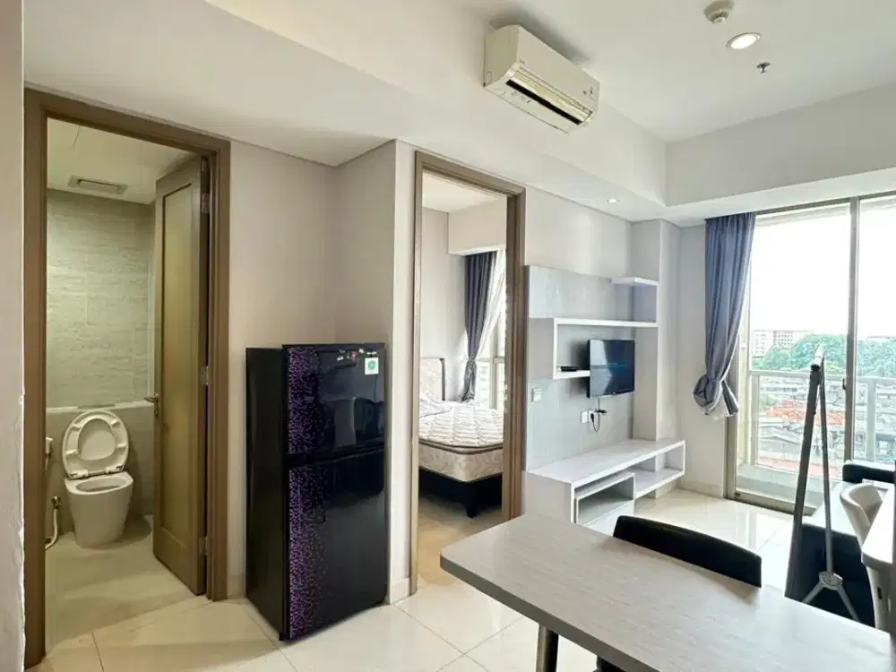 Di Sewakan Apartemen Taman Anggrek Residences 1BR Full Furnish