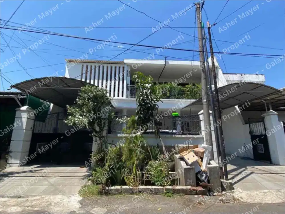 Rumah 2 lantai siap huni SHM Selangkah ke Raya Protokol Jaksa Agung Supraprto dan Grand City, Stasiun Gubeng Surabaya Kota
