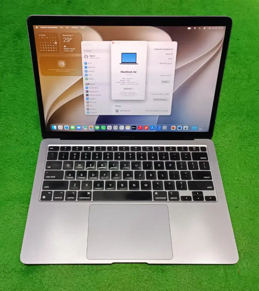Apple MacBook Air M1 2020 13inch M1 8/128 GB Grey Murah