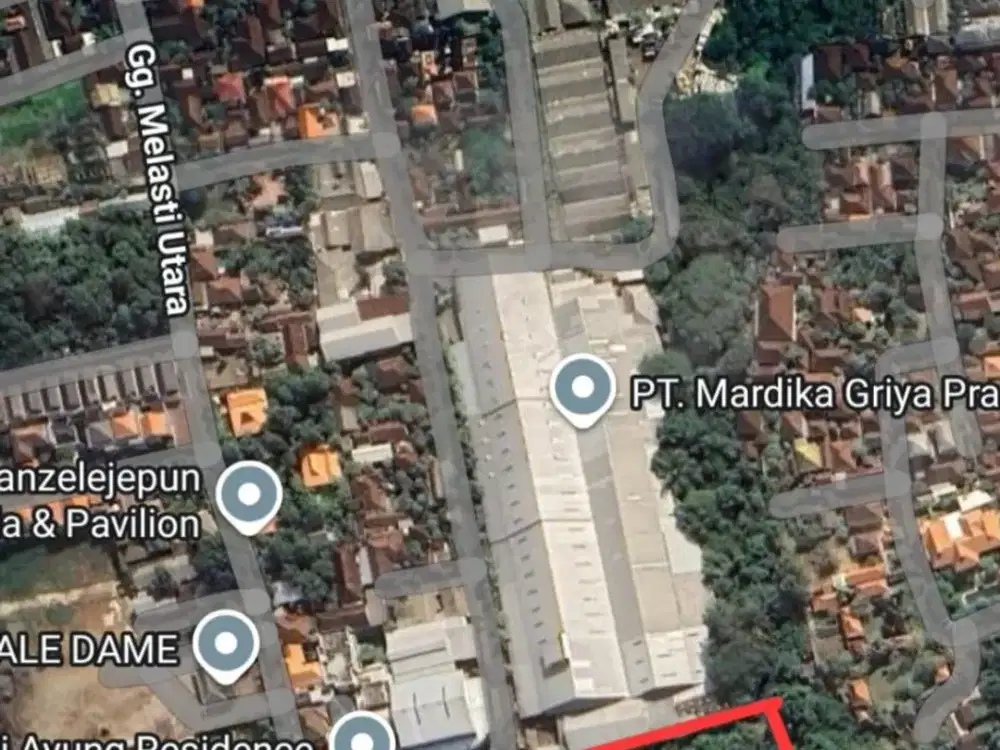 DISEWAKAN TANAH STRATEGIS DI SEKARSARI, KESIMAN KERTALANGU – DENPASAR