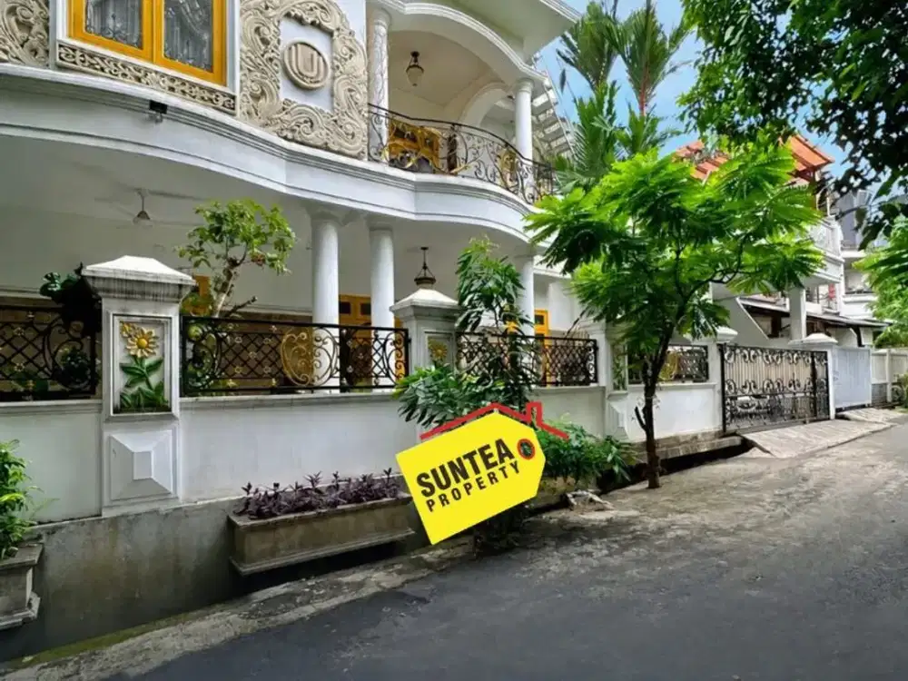 HOT DEAL! Rumah 2 Lantai Elegan Bagus LB 450m2 Rooftop Full Furnished Jagakarsa Jakarta Selatan 6 KT Harga Menarik