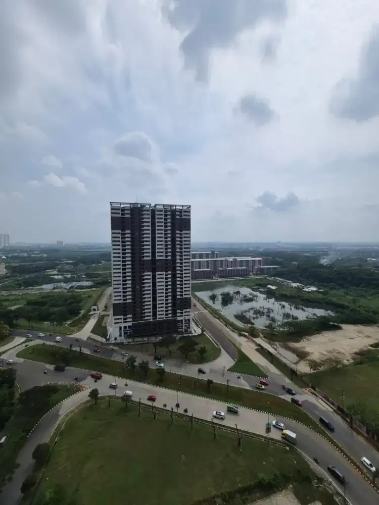 Dijual cepat, siap huni, apartemen di tengah kota lippo cikarang, baru