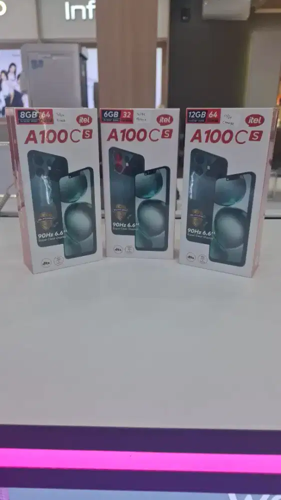 Itel A 100 C s black