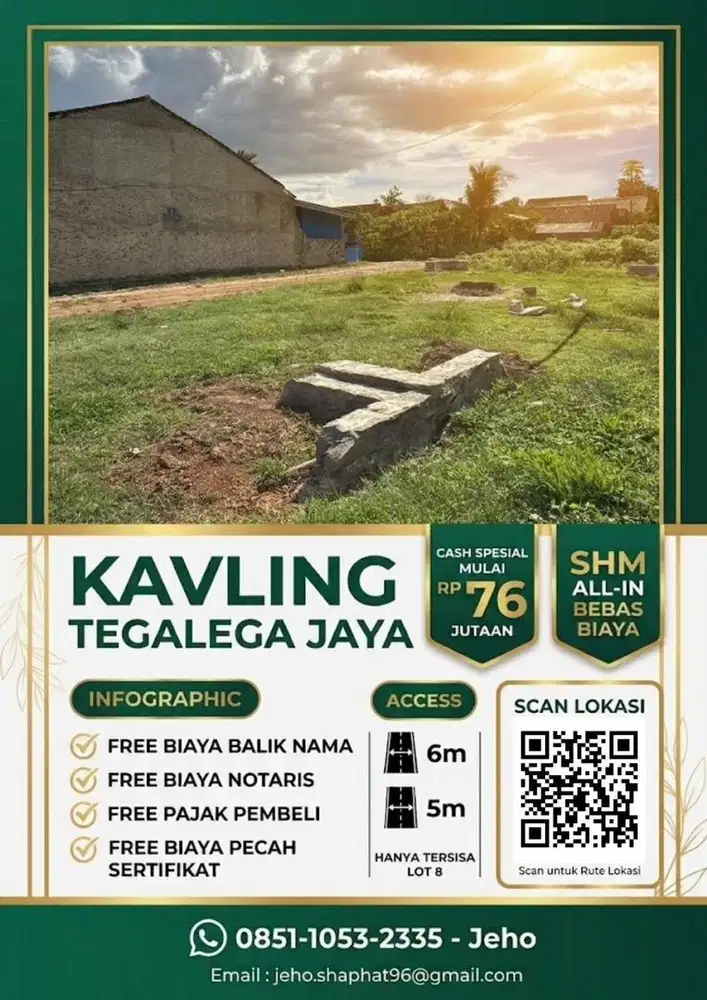 Tanah Kavling Karang Anyar