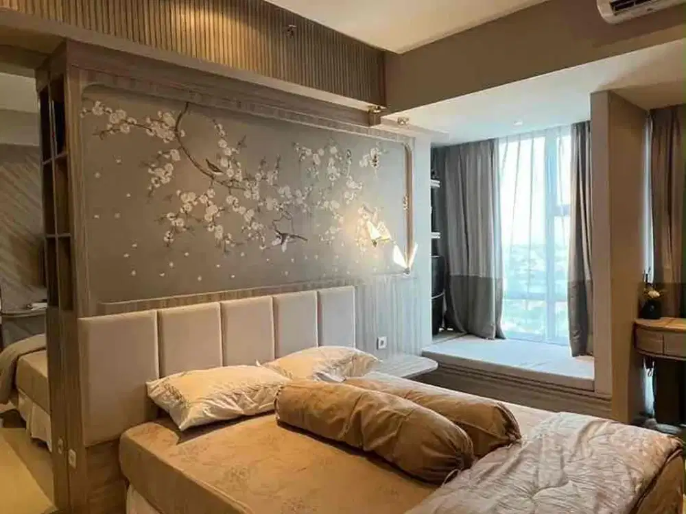 Disewakan Apartemen Benson Pakuwon Studio Plus Full Furnish Interior View City